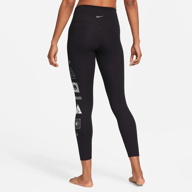 نايكي ليقنز برو يوغا دراي-فِت 7/8 جرافيك للنساء